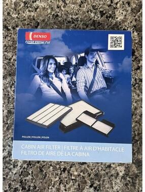 Denso 453-6018 Cabin Air Filter – Traps Dust Pollen & Odors Clean Air